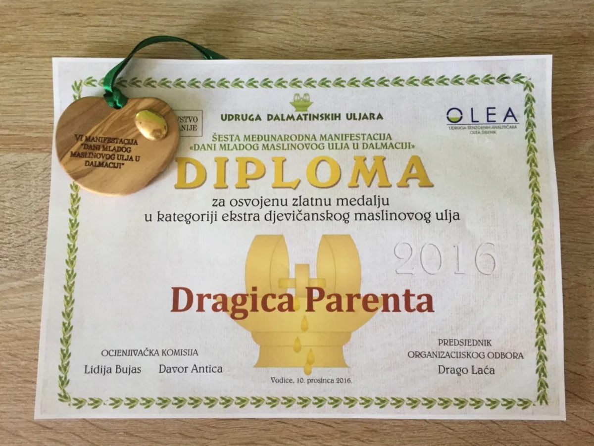 Olea Dalma Auszeichnungen